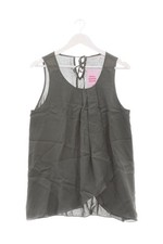 LOLITA Blouse sans manche Dames Blouse T EU 38 gris clair style décontracté