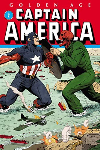 Golden age captain america - golden,