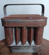 Ancien moule à glace rare forme carrée DEHILLERIN Rue Coquillère - Cuisine  C83