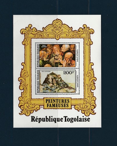 Togo bloc peintre - togo,