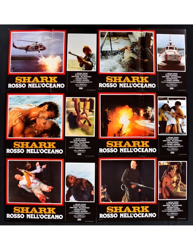 Fotobusta shark rouge - fotobusta,