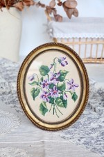 Canevas ancien brodé main