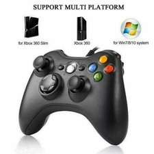 Nouveau manette filaire USB OEM Microsoft Xbox 360 pour PC Windows 7/8/9/10/11/X