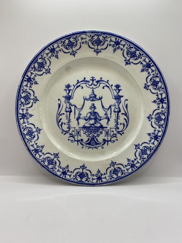 Assiette jules vieillard - assiette,