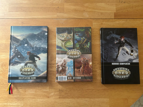 Savage worlds lot items - savage, 3