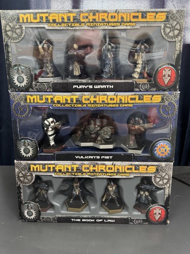 Mutant chronicles lot - of, 3