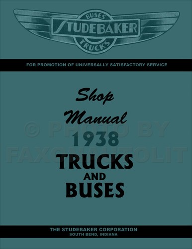 1938 studebaker camion bus - 1938,