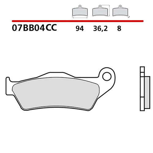 Kit plaquettes frein - kit, de