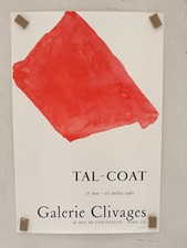 Pierre Tal Coat, d'après, pour la galerie Clivages, 1982