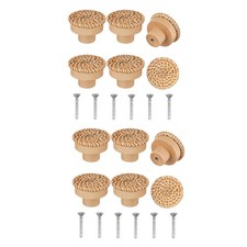 Boutons de Commode En Rotin