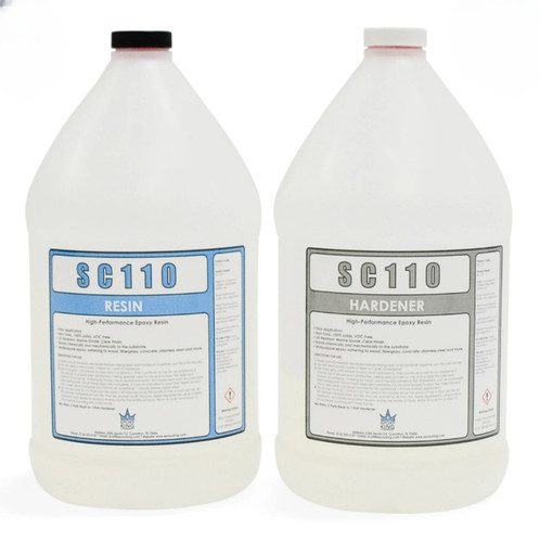 Clear epoxy resin gallon - 1, kit