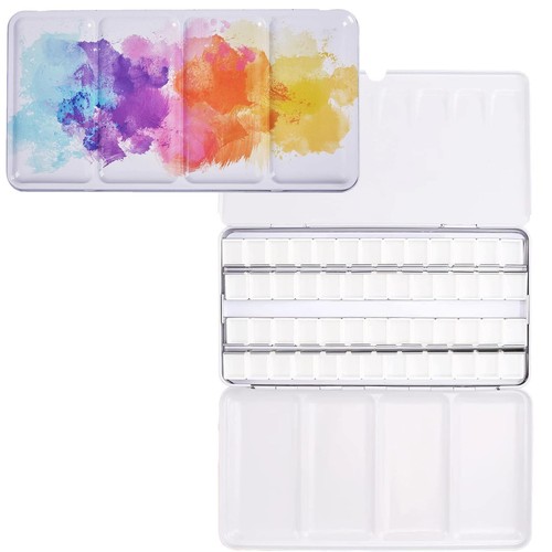 Palette aquarelle vide - palette,