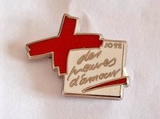 PIN'S ARTHUS BERTRAND -  Don sang. Preuves d'amour blanc VERSION JO 92