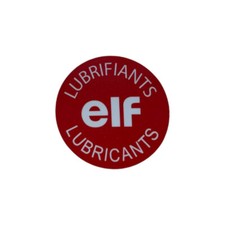 Autocollant Elf prestigrade pour bouchon d'huile Renault 5 GT Turbo