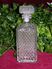 Carafe à whisky ou autre vintage avec son bouchon Made in Italy