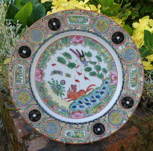 Assiette chinoise - assiette, en