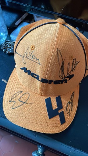 Casquette mclaren signée - casquette,