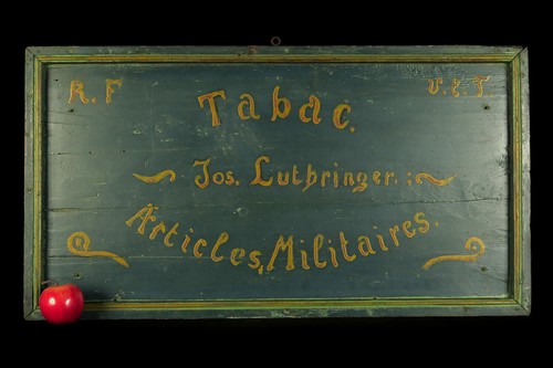 Ancienne enseigne bois tabac - enseigne, bois,