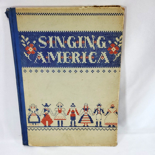 Singing america song and - singing,