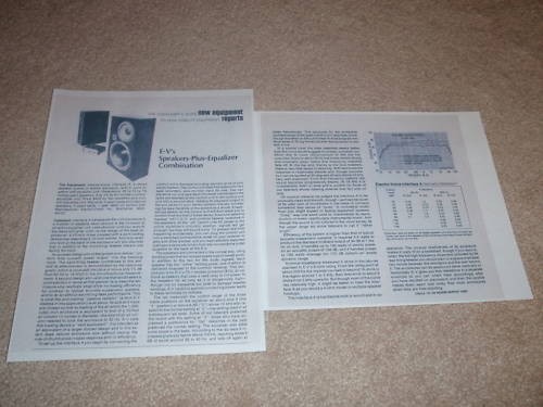 Electro voice interface - interface, un