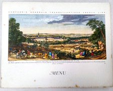 MENU du Paquebot LIBERTE