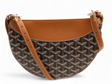 NEUF SAC A MAIN GOYARD HIRONDELLE PM 2024 TOILE GOYARDINE NOIRE BANDOULIERE BAG