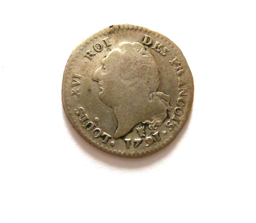 Pièce sols argent louis - pièce,