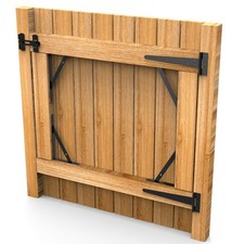 Fence Gate Frame Kit with 8