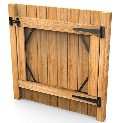 Fence gate frame kit with - kit, 8