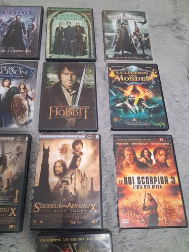 Lot dvd action fantastique - lot,