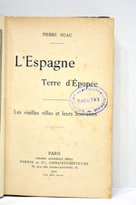 LIVRE ANCIEN SUAU L'ESPAGNE