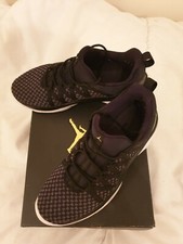 Baskets noires Nike Air Jordan