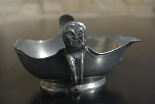 Ancienne saucière étain - ancienne,
