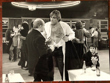 Photographie vintage tournage Tenue de soirée Depardieu Michel Blanc Miou Miou