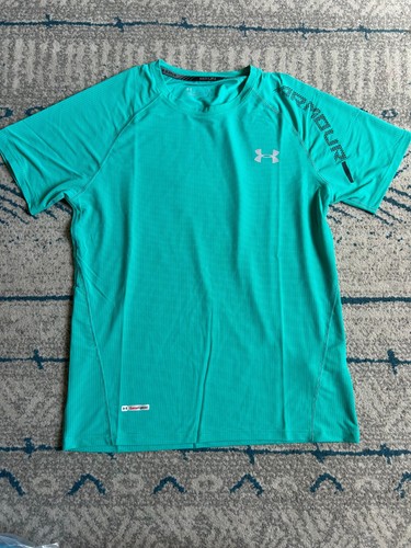 Tee shirt under armour vert - shirt,