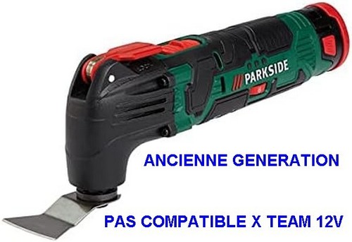 Parkside pamfw outil - parkside, 12