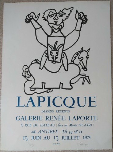 Lapicque charles affiche - lapicque,