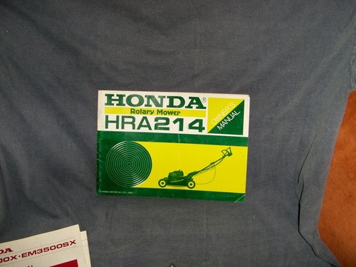 Honda hra214 rotary mower - hra214,