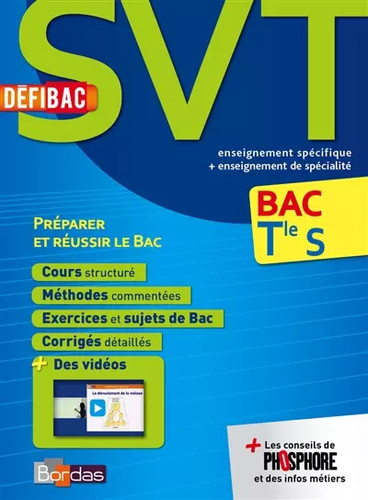 Défibac terminale svt - défibac,