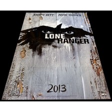 LONE RANGER French Movie Poster  47x63 - 2013 - Gore Verbinski, Johnny Depp