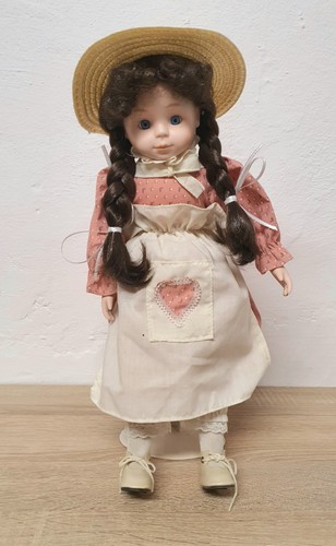 Poupée vintage porcelaine - en,