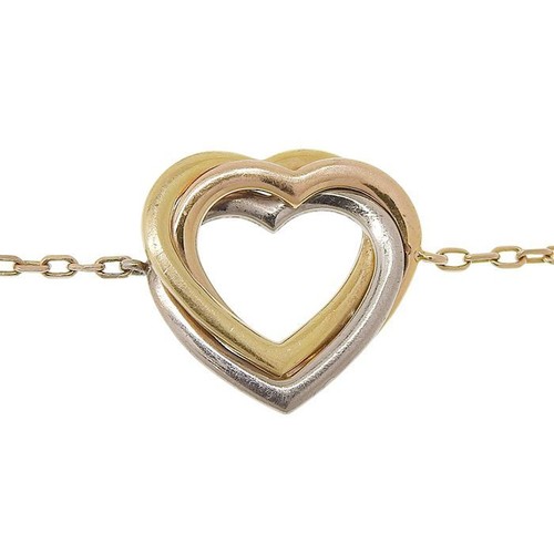 Bracelet cartier trinity heart - bracelet,