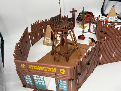 Vintage playmobile fort - playmobile,
