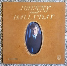 Johnny Hallyday ‎ Johnny Chante Hallyday " Le Velour " Rare LP 33T Fra 1965 BIEM