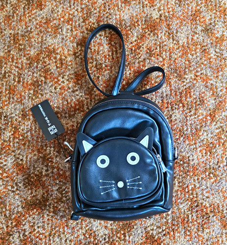Black kitty cat face - cat,