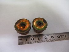 Antique Bausch Lomb Laiton Boutons Microadjust Microscope Pièce Comme sur Photo