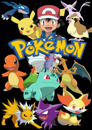 Pokemon affiche vintage movie - affiche,