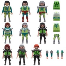 Playmobil chevalier elfe chevalier voleur vert 4775 4836 4837 4840 6041 7973
