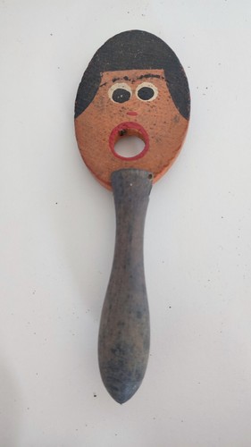Ancien jouet bois raquette jeu - ancien,