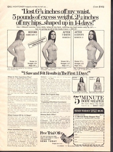 Vintage advertising print - , ad